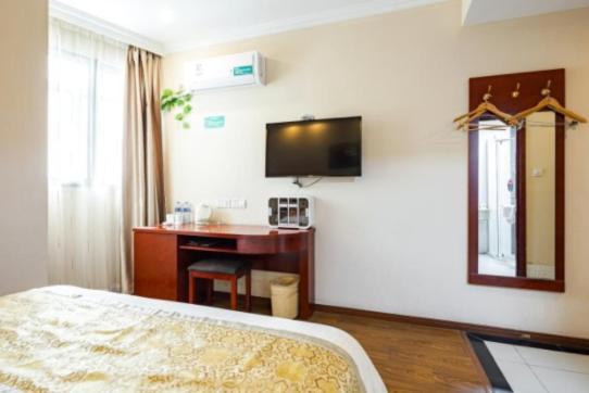 Greentree Inn Jiangsu Suzhou Suzhouleyuan Tianping College Business Hotel Kültér fotó