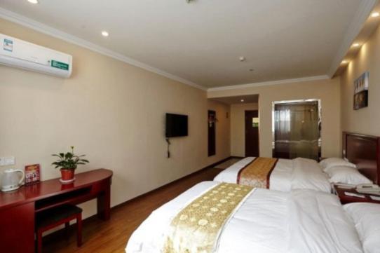 Greentree Inn Jiangsu Suzhou Suzhouleyuan Tianping College Business Hotel Kültér fotó