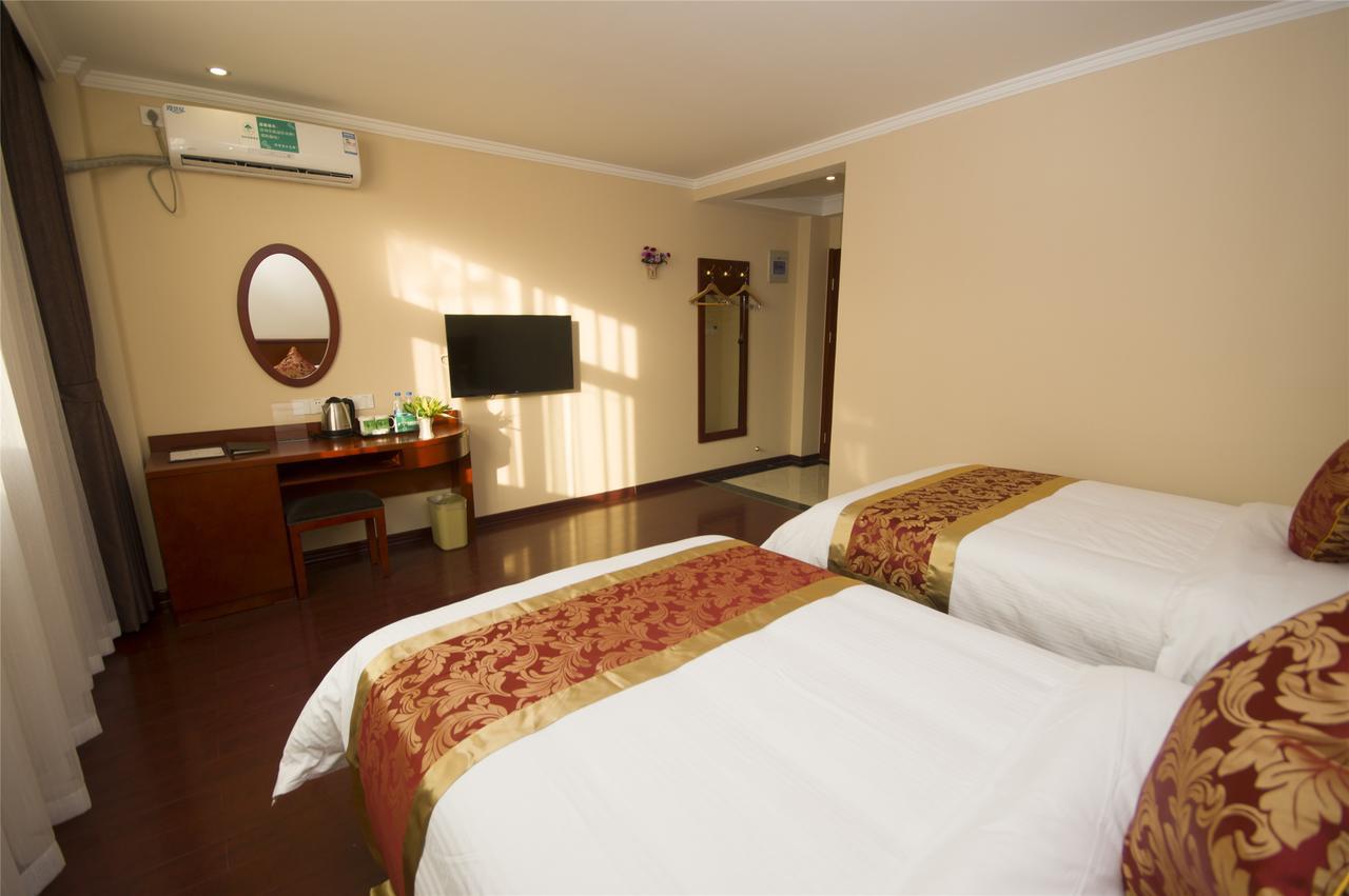 Greentree Inn Jiangsu Suzhou Suzhouleyuan Tianping College Business Hotel Kültér fotó