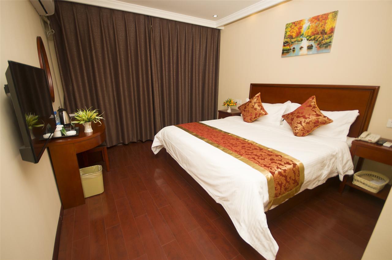 Greentree Inn Jiangsu Suzhou Suzhouleyuan Tianping College Business Hotel Kültér fotó
