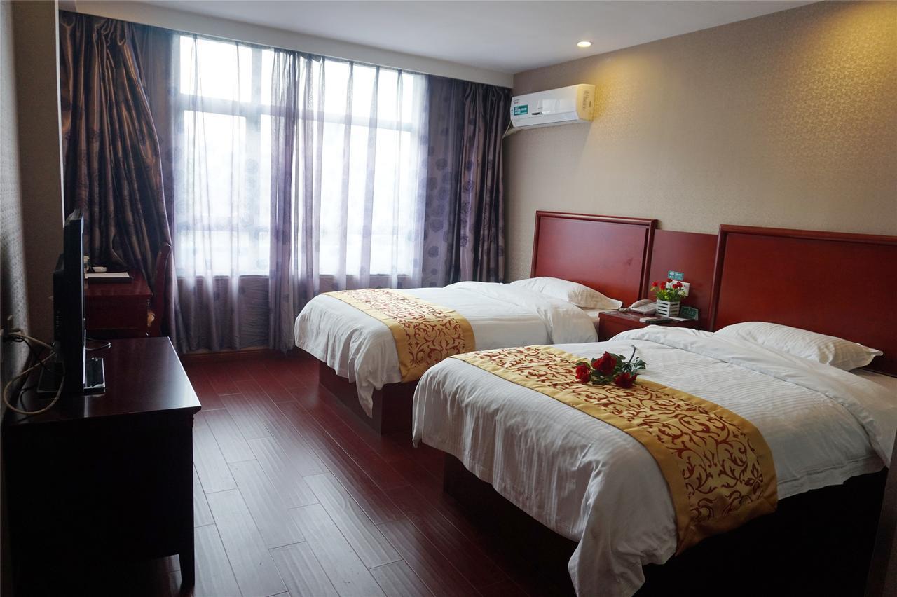 Greentree Inn Jiangsu Suzhou Suzhouleyuan Tianping College Business Hotel Kültér fotó