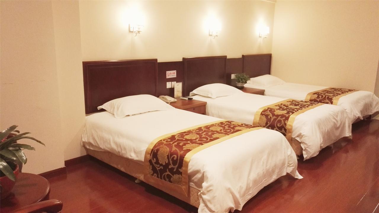 Greentree Inn Jiangsu Suzhou Suzhouleyuan Tianping College Business Hotel Kültér fotó